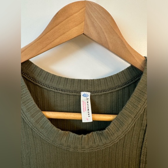Free People Movement Ribbed Racerback Tank Top - Picture 2 of 5